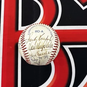 1984-89 MLB HOFers & Stars Signed OALB JSA Koufax, Drysdale, Spahn & Others - Picture 1 of 7