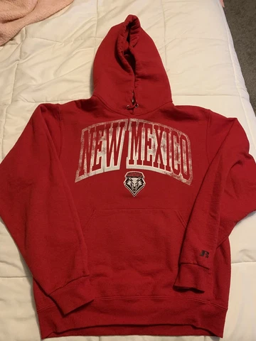 University Of New Mexico UNM Lobos Sweatshirt Hoodie Small Vintage Men’s Women’s Cover