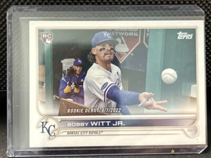 2022 Topps Update Bobby Witt Jr. Rookie Debut Card #US187 Royals RC  - Bild 1 von 2