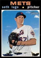 2020 Topps Heritage Base #7 Seth Lugo - New York Mets