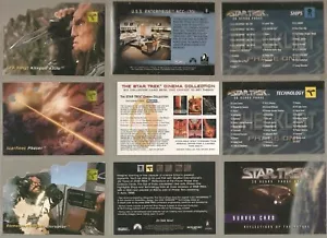 Star Trek Skybox Phase 1,2,3 Sammelkartensets 300 Basis mit über 70 Einsätzen Promos - Bild 1 von 9