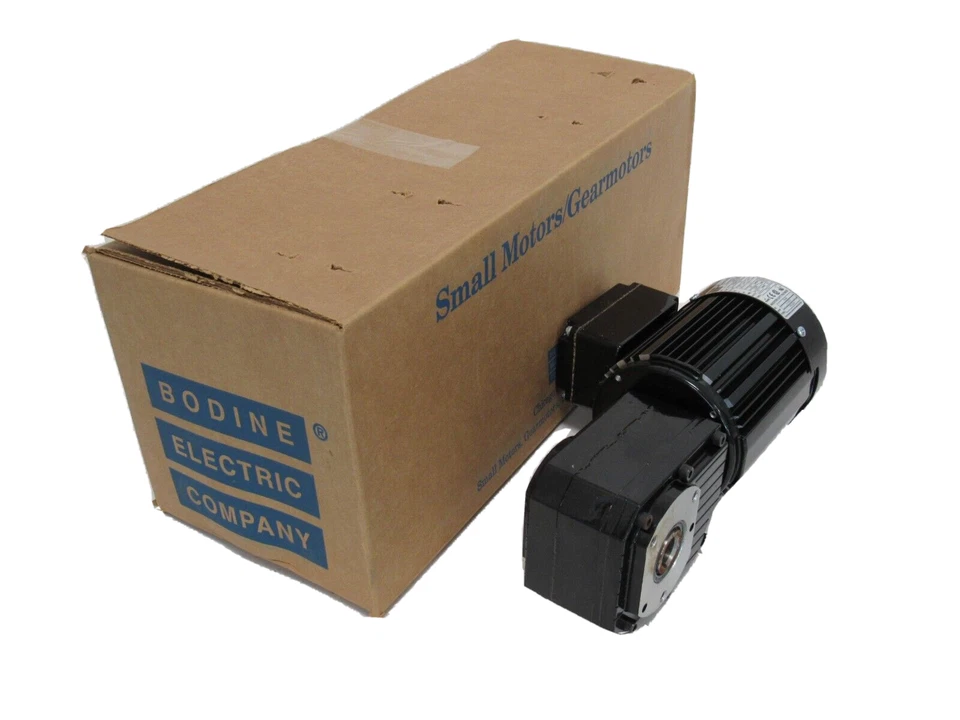 NEW BODINE ELECTRIC 42R6BFPP-GB GEARMOTOR 35:1 230V 3/8HP 3/4" BORE 42R6BFPPGB - Image 1 of 3