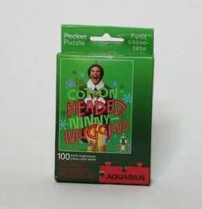 Elf 100 Piece Pocket Puzzle Buddy Movie Santa Christmas Holidays New - Picture 1 of 2