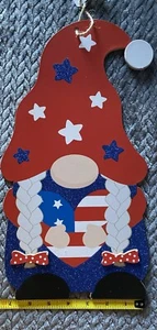 Patriotic 4th Of July “Willy Nelson” Door Hanger Home Décor CLEARANCE - Picture 1 of 2
