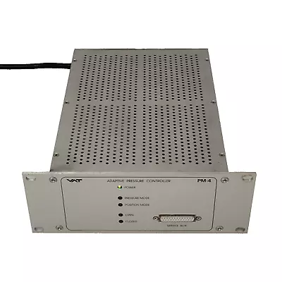 VAT PM-4 Adaptive Pressure Controller 100-240VAC 50/60HZ Eprom-64PM.3I.00 225599 - Image 1 of 4