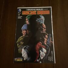 The Brave And The Bold The Suicide Squad 25 Comic Con exclusive variant key Dcu