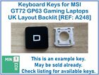 Keyboard Keys for MSI GT72 GP63 Gaming Laptops UK Layout Backlit [REF: A248]
