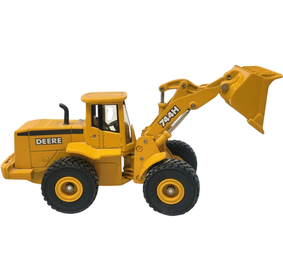 Vintage ERTL 7" John Deere 744H Wheel Loader 5085 Diecast Construction Toy - Image 1 of 4