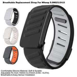 Comfortable Replacement Strap For Whoop 5.0MG/5.0/4.0 Silicone Sports Wrist Band - Picture 1 of 15