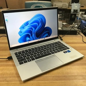 HP EliteBook 840 G8 14" FHD i5-1135G7 2.4GHz 256GB SSD 16GB RAM (Win 11 Pro) - Afbeelding 1 van 11