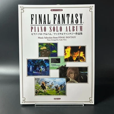 Final Fantasy Piano Solo Album Sheet Music Book IV VI VII IX 4 6 7 9 Japan New - Image 1 of 4