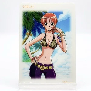 One Piece Nami The King of Pirates Gummy Card Bandai Very Rare Made In Japan F/S - Bild 1 von 10