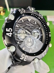 Invicta Subaqua Quarz Chrono Herren schwarz SS Alaun Uhr 48547 Silikonband WR200M - Bild 1 von 24