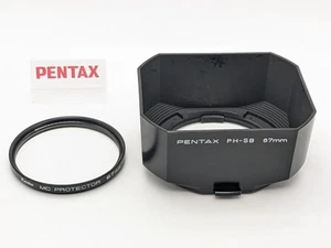 [Near MINT Pentax PH-SB 67mm Lens Hood for 67 90mm 105mm + Filter from Japan - Picture 1 of 16