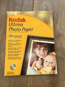 BNIP KODAK Ultima Picture Paper 10 Sheets 210 x 297mm / 270gsm SATIN 250 Microns - Photo 1/5