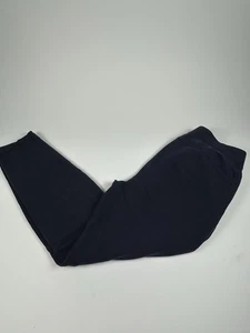 Lululemon WMNS SZ 10 Joggers Navy Warm Down Sweatpants Athleisure Fleece Tapered - Picture 1 of 6