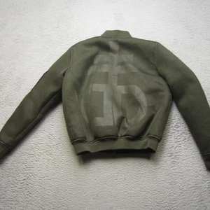 Drop Dead Jacket Womens 8 Olive Green Mesh Bomber Quilted Lined Y2K Goth - Foto 1 di 14