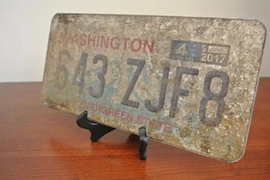 RESIDENT EVIL THE FINAL CHAPTER Movie Prop LICENSE PLATE Milla Jovovich COA - Picture 1 of 1