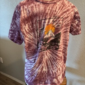 WXYZ Púrpura Tie Dye Montaje Fuji Japón Talla Mediana - Imagen 1 de 8