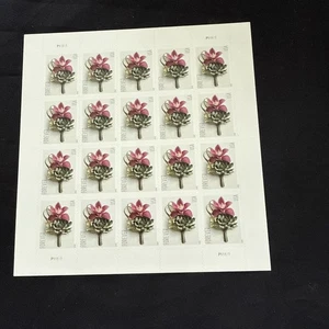 2020 US Scott #5457 Contemporary Boutonniere, Sheet of 20 Forever Stamps MNH - Picture 1 of 2
