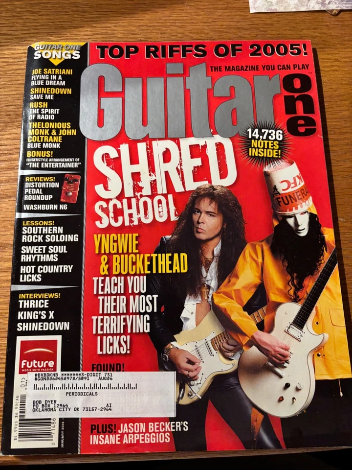 Guitar One Magazine January 2006 - Image 1 of 1