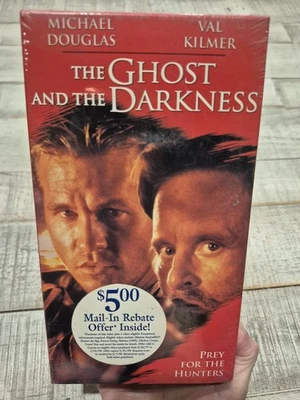 El fantasma y la oscuridad (VHS, 1997) ¡Nuevo! Foto 1 de 4