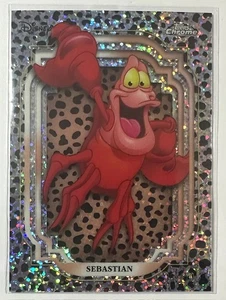 DISNEY:SEBASTIAN 2024 TOPPS CHROME BLACK/WHITE SPECKLE 31/101 LITTLE MERMAID #48 - Picture 1 of 2