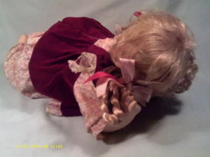 [D1]  PORCELAIN DOLL 17" #5180667-1-1 - Picture 1 of 9