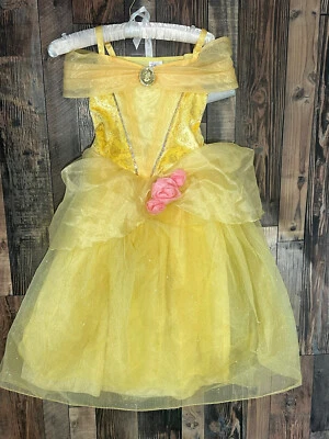 Disfraz de Bella y la Bestia Bella Tienda Disney Niño Halloween Talla 9 10 Nuevo con etiquetas Foto 1 de 3