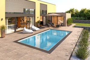Prime PP-Pool 3x6 m Skimmerbecken Fertigbecken Polypropylen Schwimmbecken - Bild 1 von 1