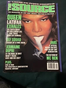 Hip Hop Rap The Source magazine Queen Latifah Def Squad Jermaine Dupri MC Ren 90 - Picture 1 of 2