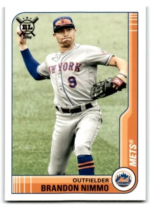 2021 Topps Big League Brandon Nimmo New York Mets #230 - Image 1 of 2