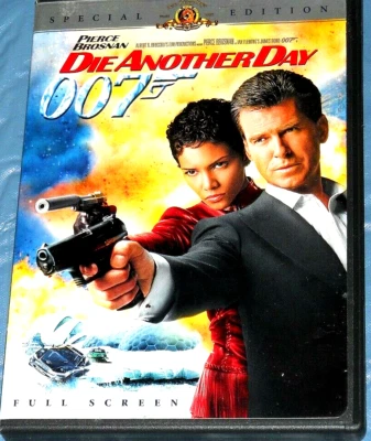 DIE ANOTHER DAY 007 SPECIAL EDITION FULL  & WIDESCREEN  DVD MOVIE ORIGINAL CASE - Image 1 of 4