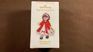 Christmas Tea Hallmark Keepsake Christmas Ornament 2006 Series Edition Red cape - Picture 1 of 2