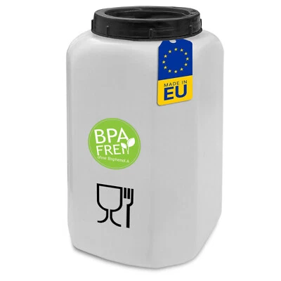 Vorratsdosen-SET 4.5 Liter  Schraubdeckeldose  Vorratsbehälter Lebensmittelecht - Bild 1 von 4