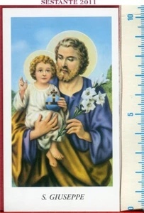 B137 - SANTINO HOLY CARD SAN GIUSEPPE - EGIM 33 - Imagen 1 de 2