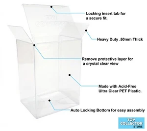 FunKo Protector faltbar 0,50 mm dick Pop Protector Case passt 4" Funko - Bild 1 von 6