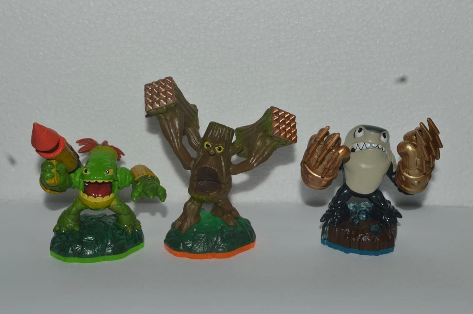 Activision SKYLANDERS 3 Figurines 2011 - 2013 Zook Stump Smash Knockout Terrafin - Image 1 of 4