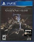 Middle Earth Shadow Of War Ps4 Brand New Factory Sealed Us Version Playstatio