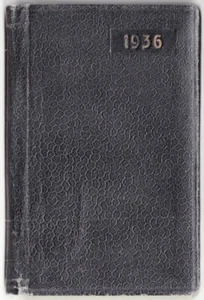 1936 USSR Directory of a State Farm Employee ЗАПИСНАЯ КНИЖКА РАБОТНИКА СОВХОЗА - Picture 1 of 9