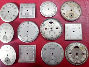 RECORD WATCH - LOT 12 DIALS WRISTWATCH RECORD WATCH - SEE PHOTOS - - Picture 1 of 6