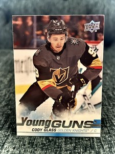 2019-20 Upper Deck Young Guns Cody Glass #237 Rookie RC Vegas Knights 🎰
