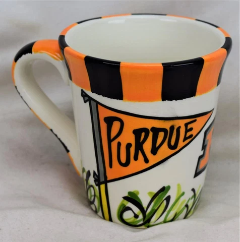 T Cabells Too Pudue Boilermakers Ceramic Cup/Mug MINT Cover