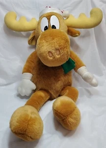 Bullwinkle Plüsch mit Weihnachtsflair Macy's exklusiv ca. 15 Zoll sitzend - Bild 1 von 8