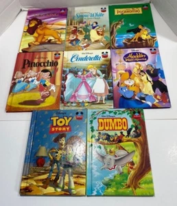 Lote de 8 libros de lectura del maravilloso mundo de Disney, 1994-1996 - Imagen 1 de 10