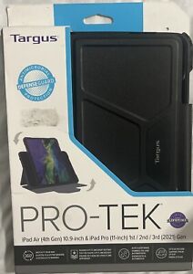 Targus Pro-Tek Rotating Folio Case for Apple iPad Air and iPad Pro - Black