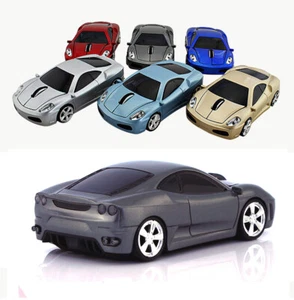 3D USB Wireless Car Optical mouse Gaming Mice 2.4Ghz led LIGHT for Laptop PC MAC - Picture 1 of 64