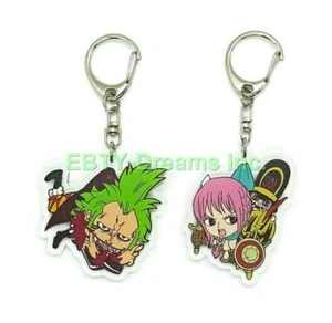 Set 2 Portachiavi Anime Acrilico Rebecca, Bartolomeo - Foto 1 di 2