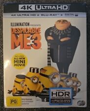 Despicable Me 3 | 4K Ultra HD + Blu-ray Brand New Sealed 