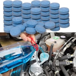 100 PC Car windshield Washer Fluid Concentrated Clean Tablets Remove Glass Stain - Picture 1 of 7